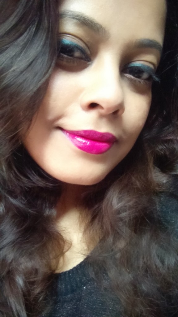 Wearing L'Oreal Infallible Forever Fuchsia 