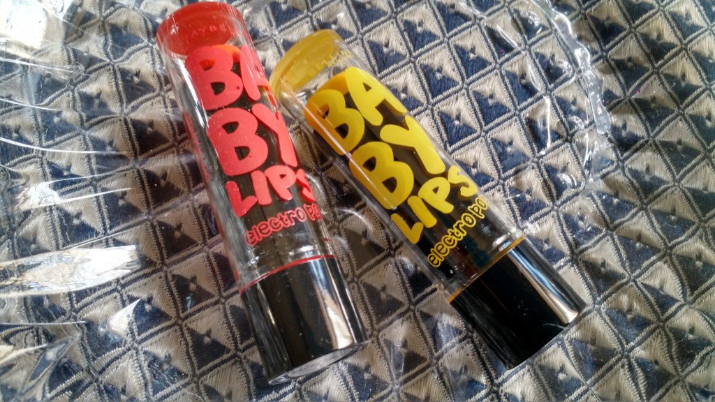 Maybelline Baby Lips Electro Pop Oh Orange and Fierce N Tangy