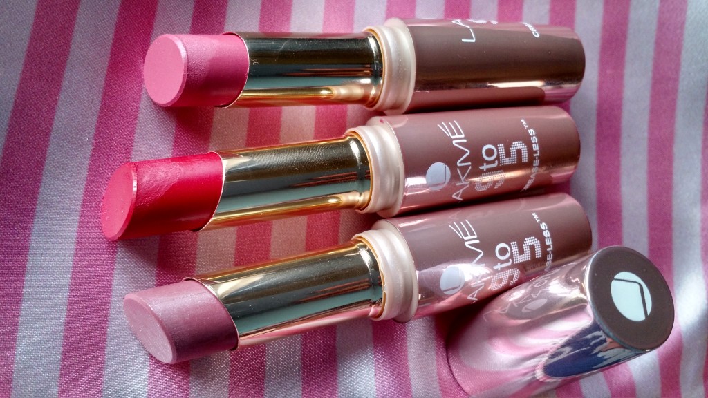 Lakme 9 to 5 Crease-less Lipsticks