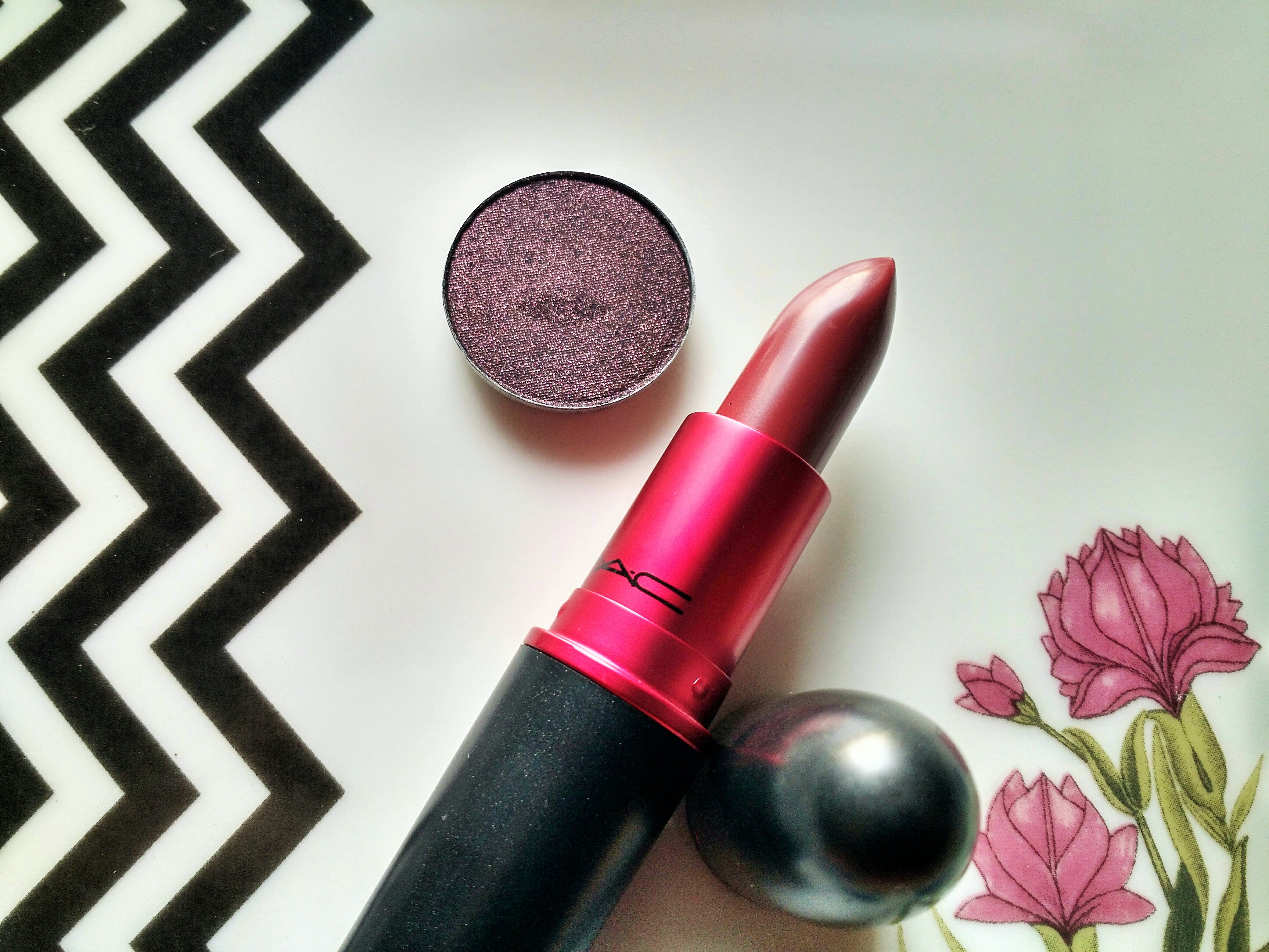 MAC Beauty Marked and Viva Glam 3 lipstick