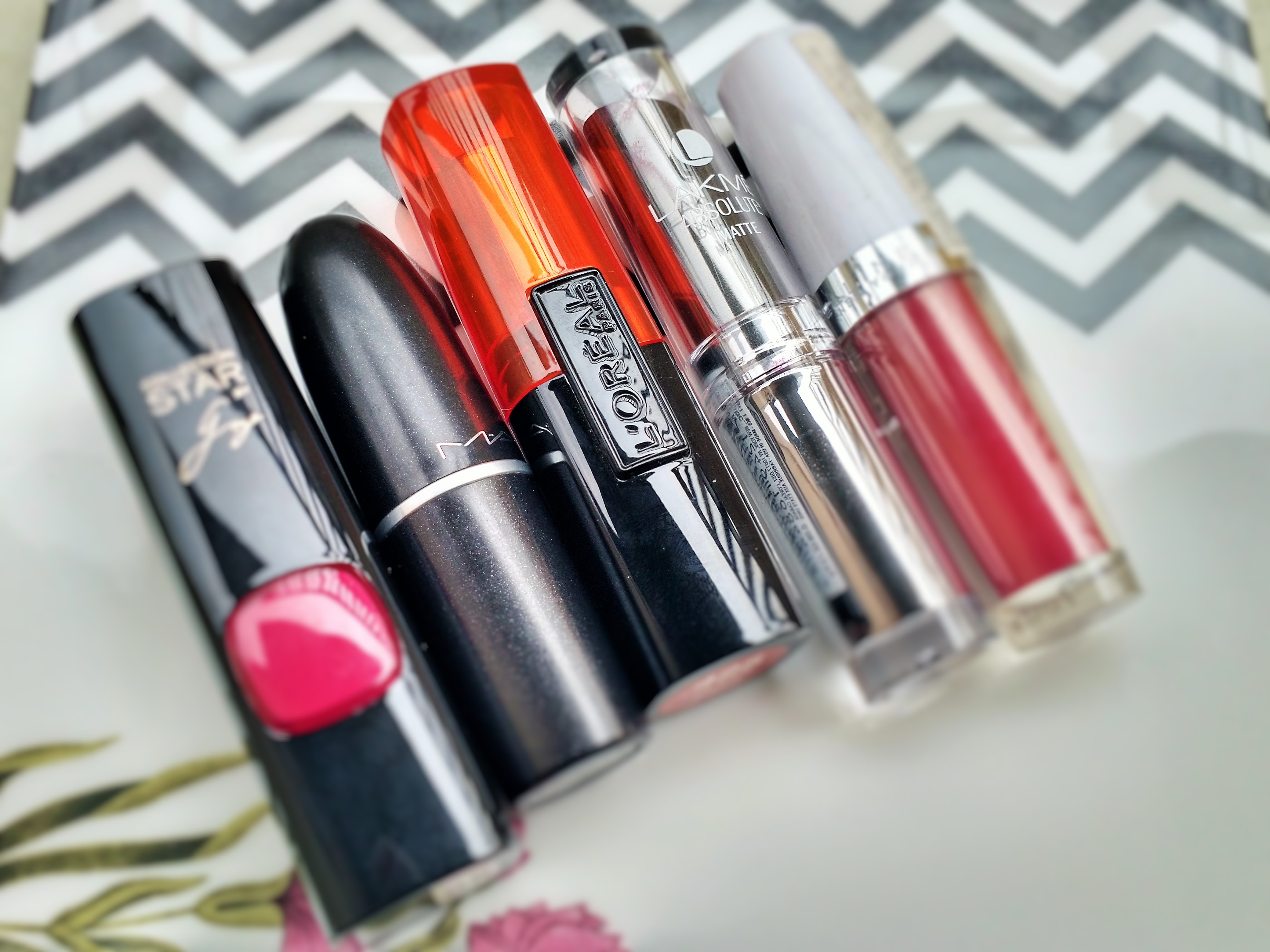 My current favorite lipsticks