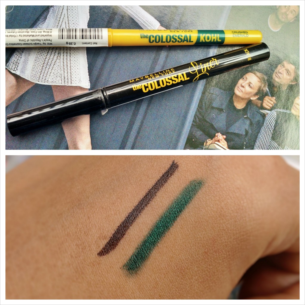 Maybelline The Colossal Liner & Kohl in Crushed Emerald 