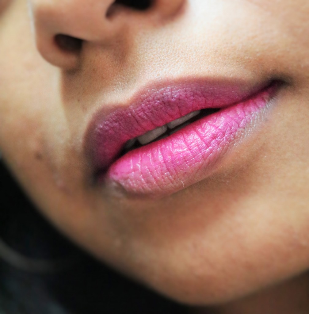 Gradient Lips Using Maybelline Lip Gradation Fuchsia1
