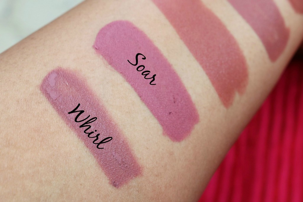 MAC Nude Lip Colors Swatches