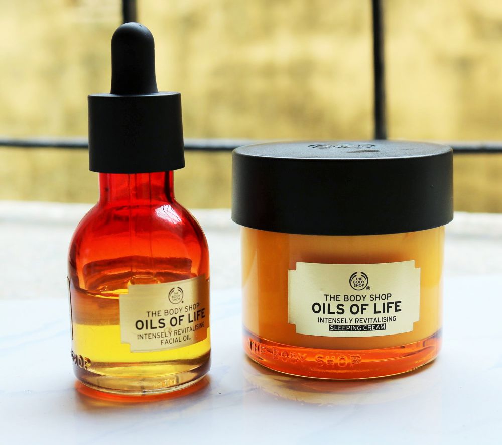 The Body Shop Oils of Life range