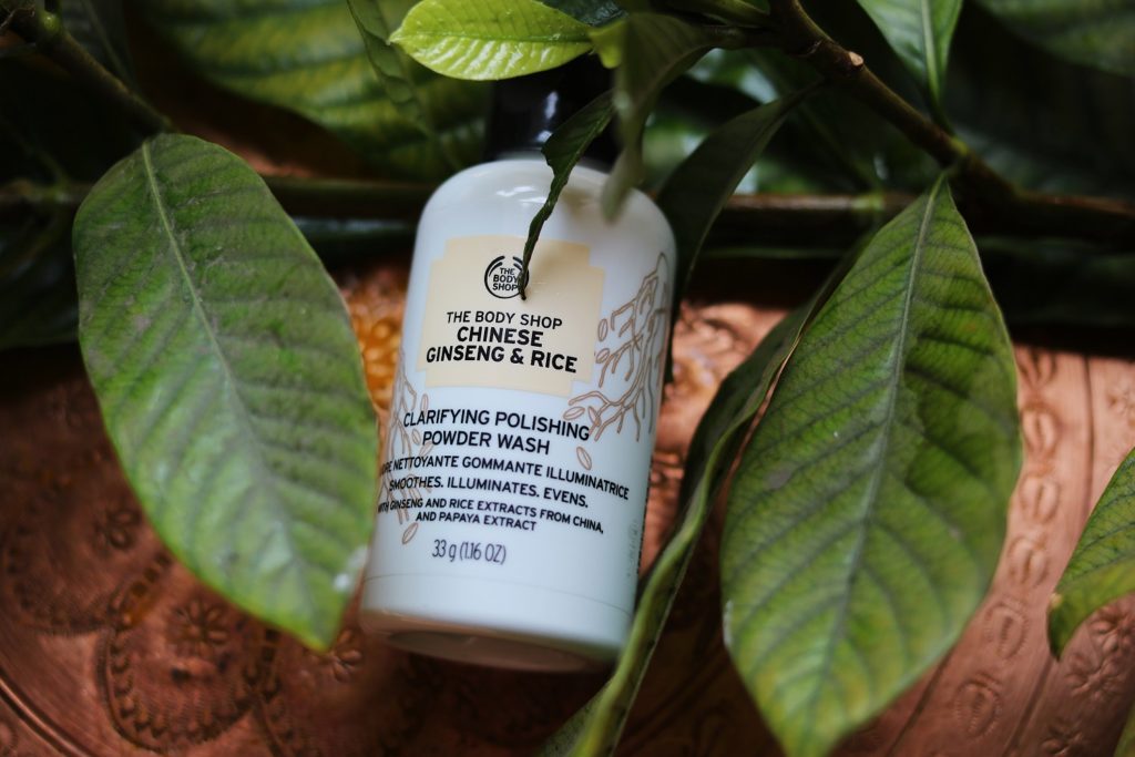 The Body Shop Chinese Ginseng and Rice Powder Wash